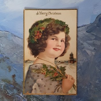 Магия старинных рождественских открыток , продолжение