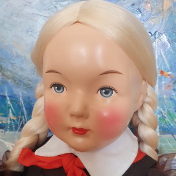 Школьница, копия куклы великого Льва Разумовского