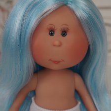 Мия с голубыми волосами#2