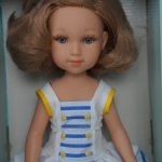 Кукла Бланка с каре#2 Reina del Norte