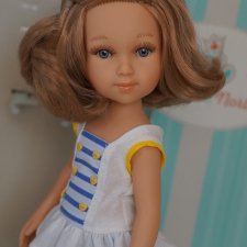 Кукла Бланка с каре#4 Reina del Norte