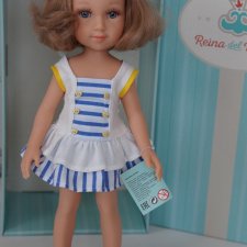 Кукла Бланка с каре#8 Reina del Norte