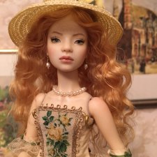 Диана, авторская кукла Маргариты Цветковой Диана, авторская кукла Маргариты Цветковой