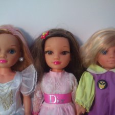 Лотом! Три испанскиея куколки Ненси Nency 43см Famosa Отправка бесплатная!
