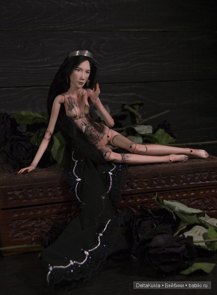 Призрак.Фарфоровая кукла | Бэйбики Призрак.Фарфоровая кукла — Авторские шарнирные куклы своими руками: лепка (фото 3)