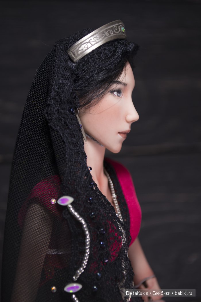 Призрак.Фарфоровая кукла | Бэйбики Призрак.Фарфоровая кукла — Авторские шарнирные куклы своими руками: лепка (фото 7)