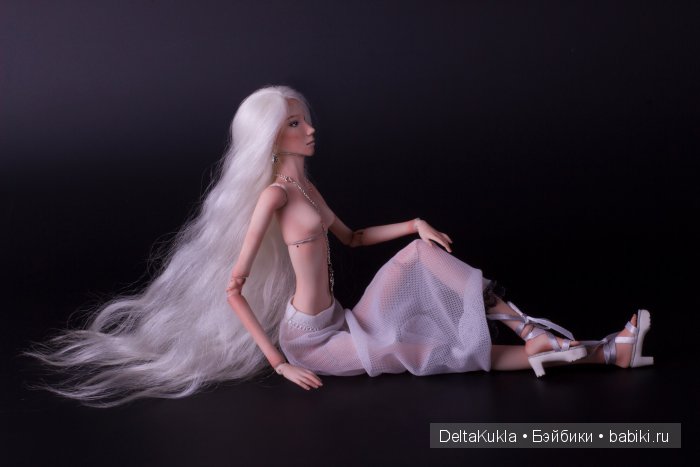 Шарнирная фарфоровая кукла Луна! Одна из моих новинок