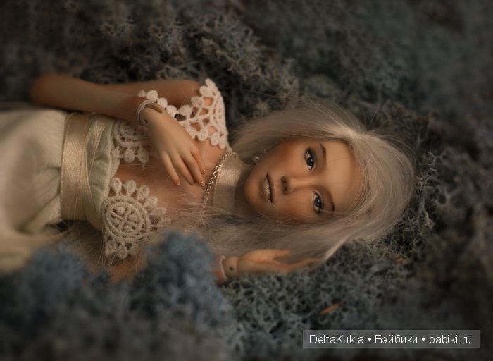 Чуть больше Луны, леса и мха. Шарнирная кукла (фото 8)