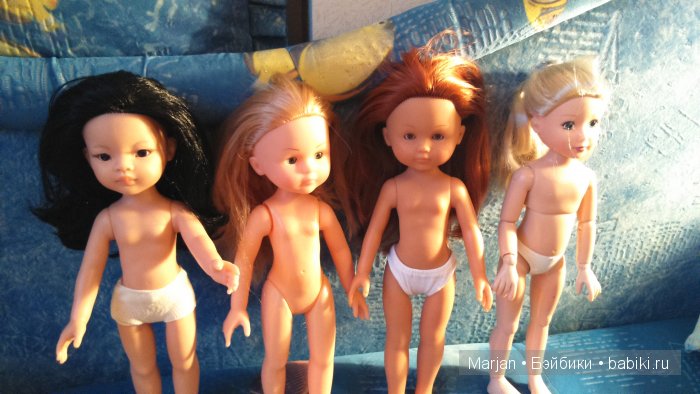 Вот девочки все вместе. Такие трусяшки у Короле миленькие.)