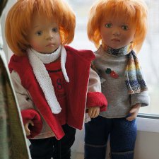 Мы такие разные, но мы оба любим красный мерседес! Сравниваем самых маленьких Цвергназе. Часть 1