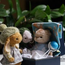 Не бывает много зайцев! /Авторская игрушка. Часть 1