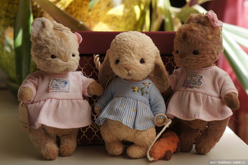 Не бывает много зайцев! Авторская игрушка. Часть 13