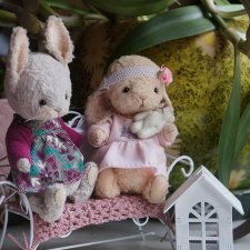 Не бывает много зайцев! Авторская игрушка. Часть 13