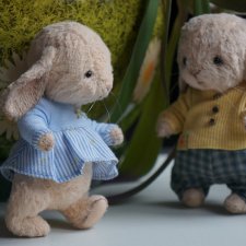 Не бывает много зайцев. Авторская игрушка. Часть 20