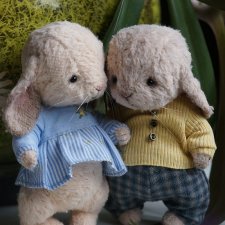 Не бывает много зайцев! Авторская игрушка. Часть 21