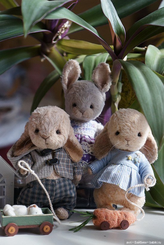 Не бывает много зайцев! Авторская игрушка. Часть 22