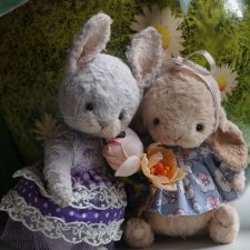 Не бывает много зайцев! Авторская игрушка. Часть 24