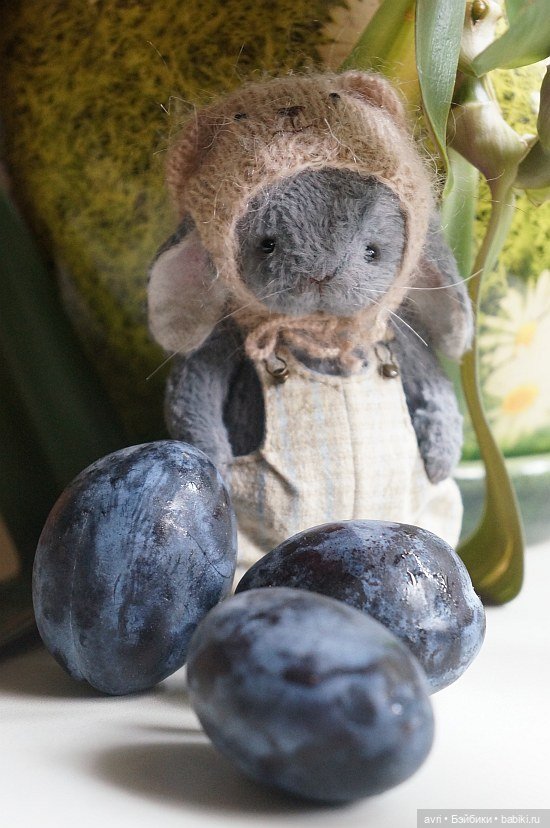 Сказочка про синего зайчонка. Авторская игрушка. Часть 2 | Бэйбики Сказочка про синего зайчонка. Авторская игрушка. Часть 2 (фото 3)