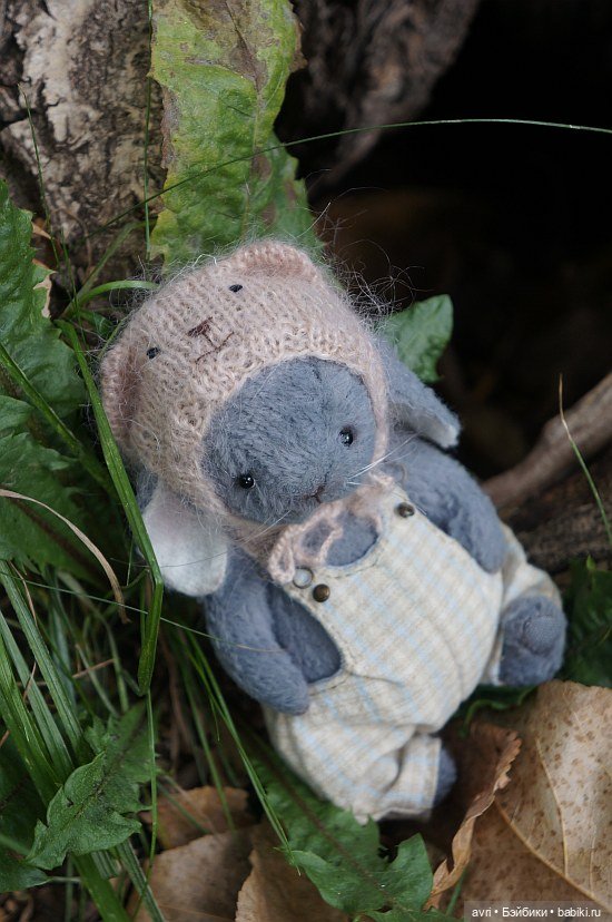 Сказочка про синего зайчонка. Авторская игрушка. Часть 3 (фото 6)