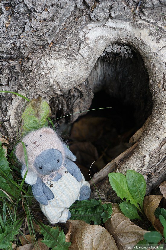 Сказочка про синего зайчонка. Авторская игрушка. Часть 3 (фото 7)