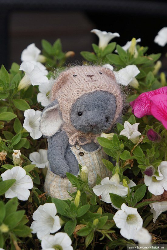 Сказочка про синего зайчонка. Авторская игрушка. Часть 2 | Бэйбики Сказочка про синего зайчонка. Авторская игрушка. Часть 2