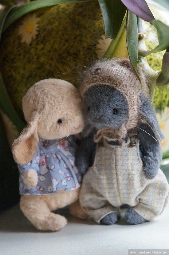 Сказочка про синего зайчонка / Авторская игрушка. Часть 1 (фото 2)