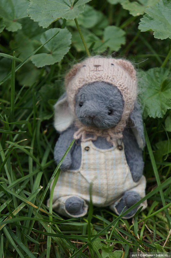 Сказочка про синего зайчонка / Авторская игрушка. Часть 1