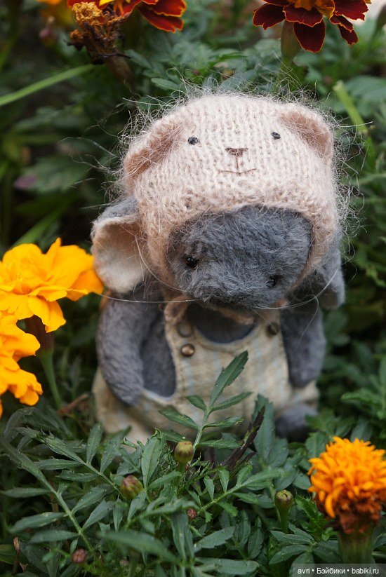 Сказочка про синего зайчонка / Авторская игрушка. Часть 1