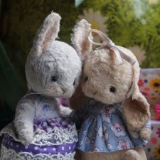 Не бывает много зайцев! Авторская игрушка. Часть 25