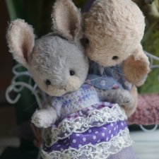 Не бывает много зайцев! Авторская игрушка. Часть 27