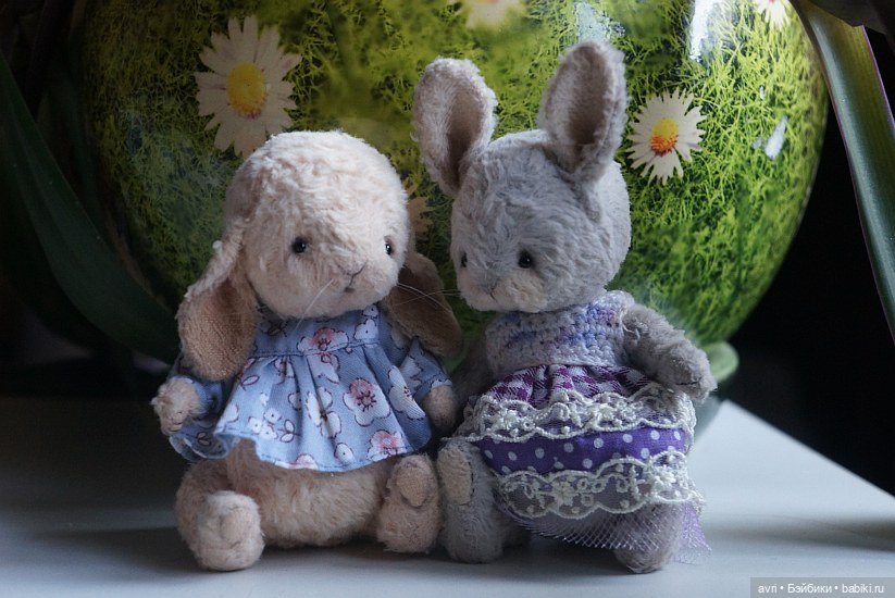 Не бывает много зайцев! Авторская игрушка. Часть 30