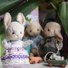 Не бывает много зайцев! Авторская игрушка. Часть 31