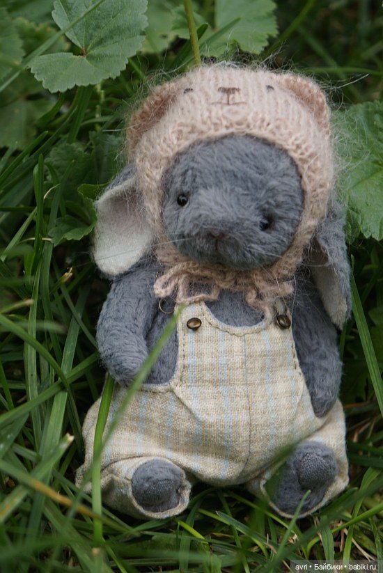 Сказочка про синего зайчонка. Авторская игрушка. Часть 2 | Бэйбики Сказочка про синего зайчонка. Авторская игрушка. Часть 2 (фото 4)