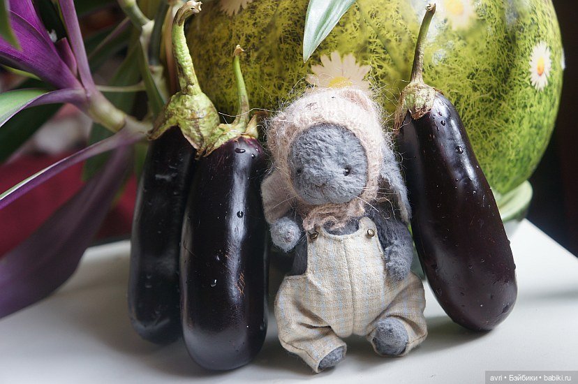 Сказочка про синего зайчонка. Авторская игрушка. Часть 2 | Бэйбики Сказочка про синего зайчонка. Авторская игрушка. Часть 2 (фото 7)