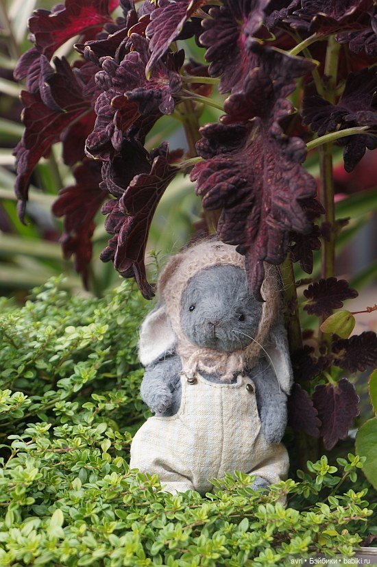 Сказочка про синего зайчонка. Авторская игрушка. Часть 2 | Бэйбики Сказочка про синего зайчонка. Авторская игрушка. Часть 2 (фото 9)