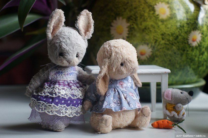 Не бывает много зайцев! Авторская игрушка. Часть 38