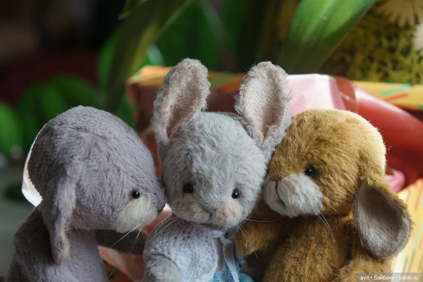 Не бывает много зайцев! Авторская игрушка. Часть 33