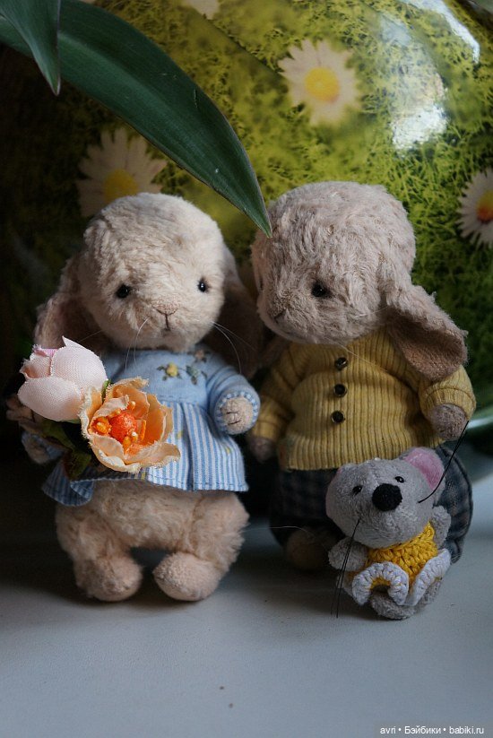 Не бывает много зайцев! Авторская игрушка. Часть 37