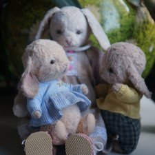 Не бывает много зайцев! Авторская игрушка. Часть 37