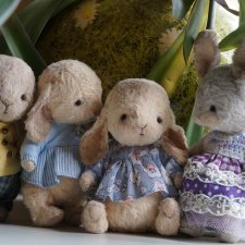 Не бывает много зайцев! Авторская игрушка. Часть 38