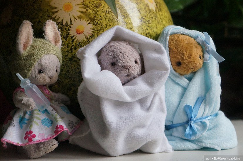 Не бывает много зайцев! Авторская игрушка. Часть 41