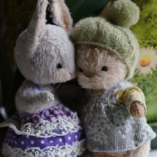 Не бывает много зайцев! Авторская игрушка. Часть 40