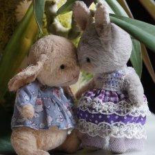 Не бывает много зайцев! Авторская игрушка. Часть 41