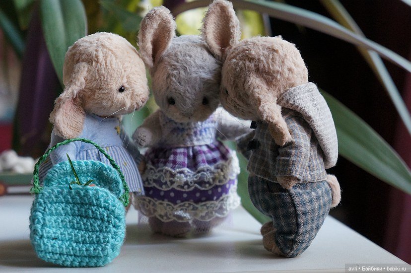 Не бывает много зайцев! Авторская игрушка. Часть 44