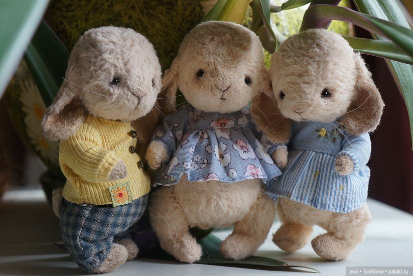 Не бывает много зайцев! Авторская игрушка. Часть 45 (фото 5)