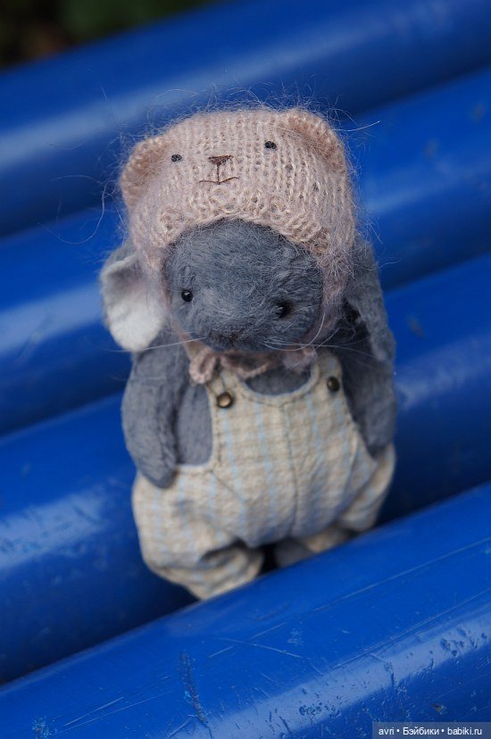 Сказочка про синего зайчонка. Авторская игрушка. Часть 5 | Бэйбики Сказочка про синего зайчонка. Авторская игрушка. Часть 5 (фото 7)