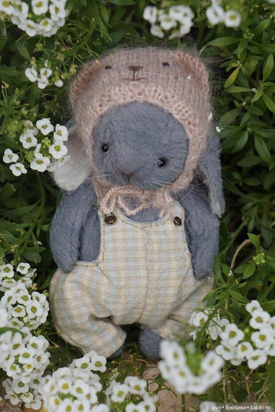 Сказочка про синего зайчонка. Авторская игрушка. Часть 5 | Бэйбики Сказочка про синего зайчонка. Авторская игрушка. Часть 5 (фото 5)