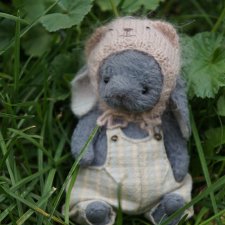 Сказочка про синего зайчонка / Авторская игрушка. Часть 1