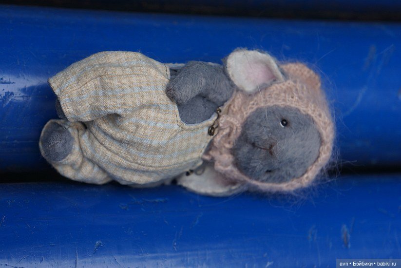 Сказочка про синего зайчонка. Авторская игрушка. Часть 5 | Бэйбики Сказочка про синего зайчонка. Авторская игрушка. Часть 5 (фото 8)