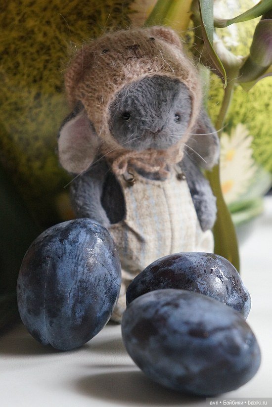 Сказочка про синего зайчонка. Авторская игрушка. Часть 4 (фото 6)